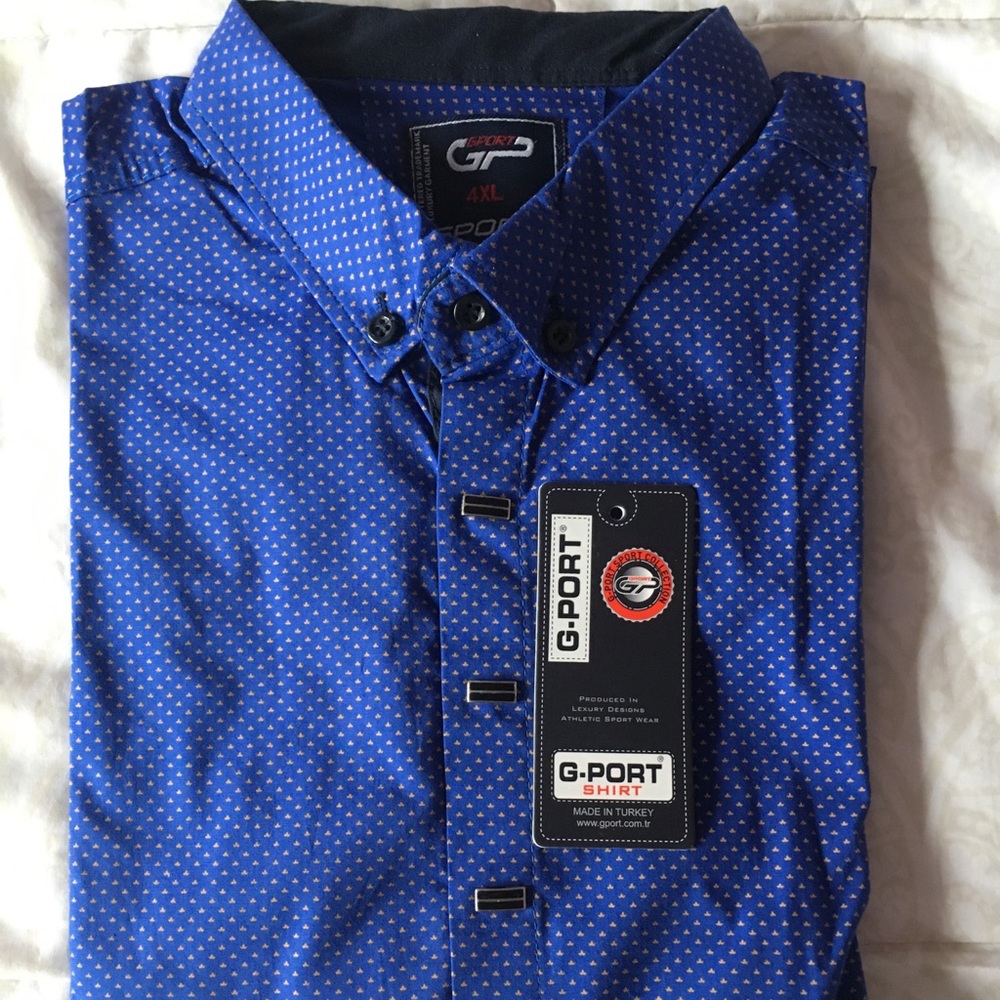 New  mens woven  long sleeve